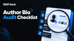 Author Bio Audit Checklist